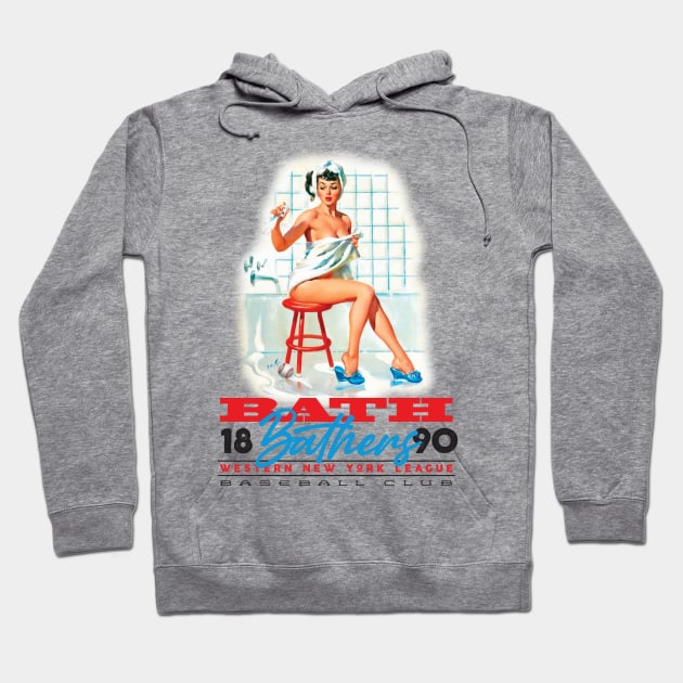 Bath Bathers Hoodie by MindsparkCreative